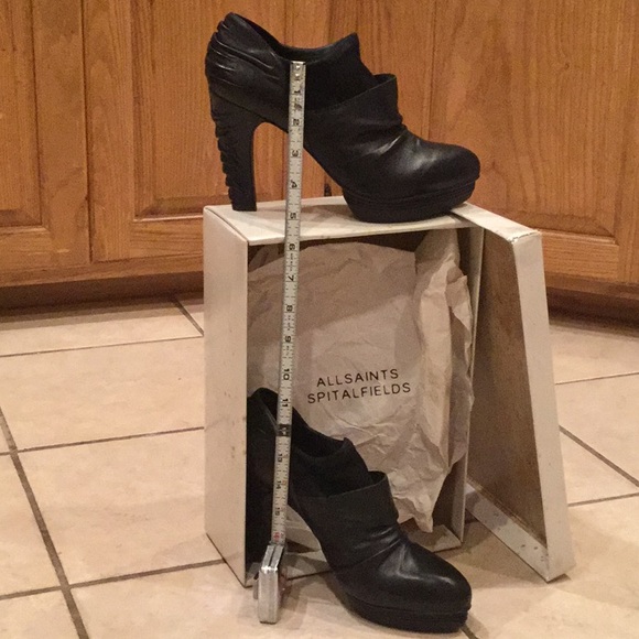 All Saints BLACK Spitalfields Sigmas Boot - Picture 4 of 11